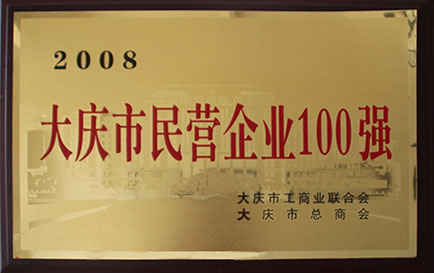 大庆市民营企业100强